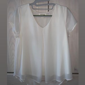 White Monteau Blouse 🕊